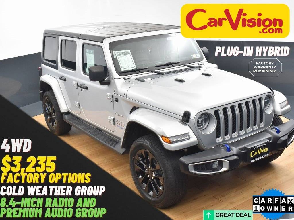 2022 Jeep Wrangler Sahara 4xe — SUV — 42,883 mi — Trooper, PA