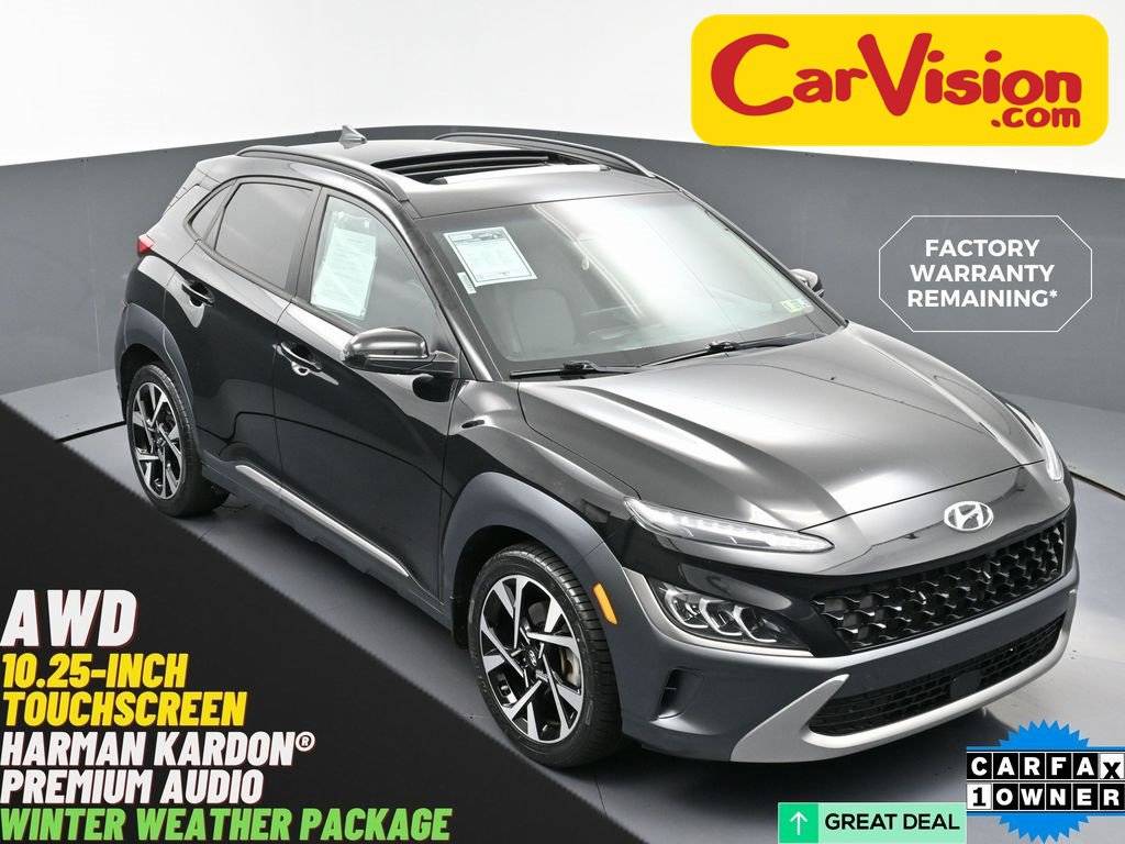 2022 Hyundai Kona Limited — SUV — 34,823 mi — Trooper, PA