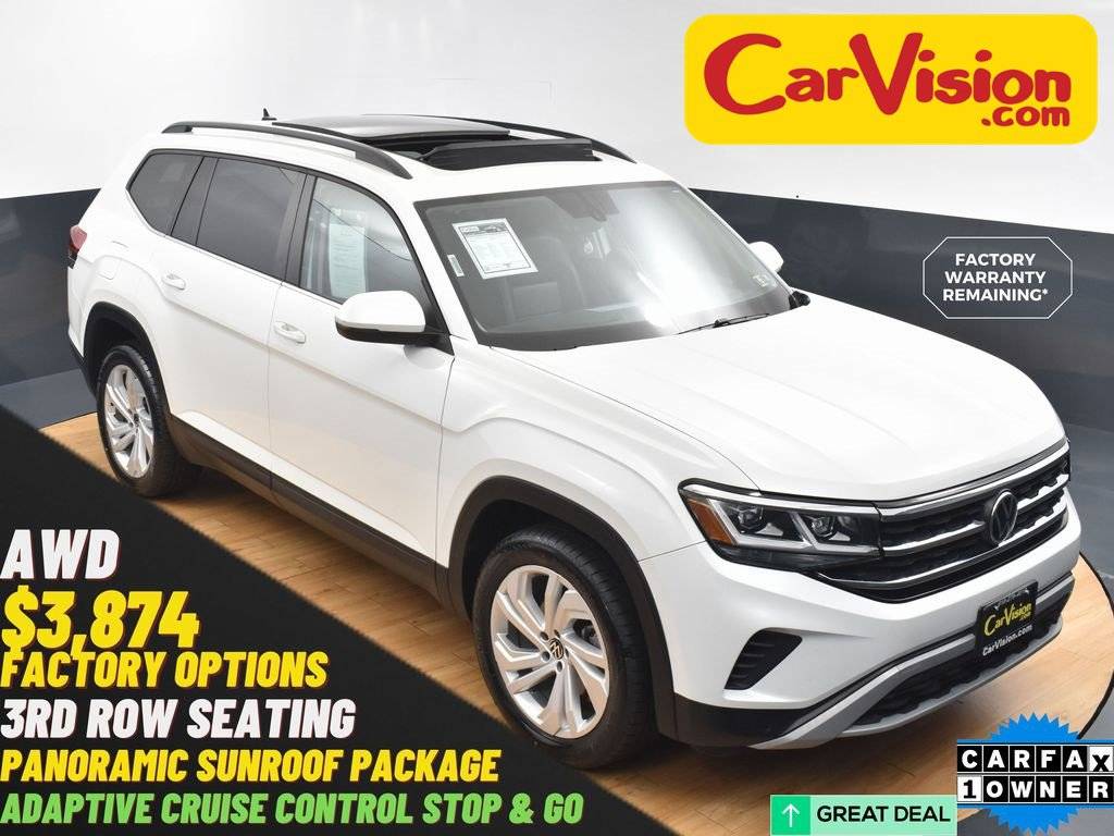 2021 Volkswagen Atlas SE with Technology — SUV — 41,039 mi — Trooper, PA