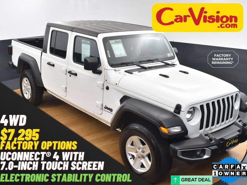 2023 Jeep Gladiator Sport S — Pickup Truck — 35,495 mi — Trooper, PA