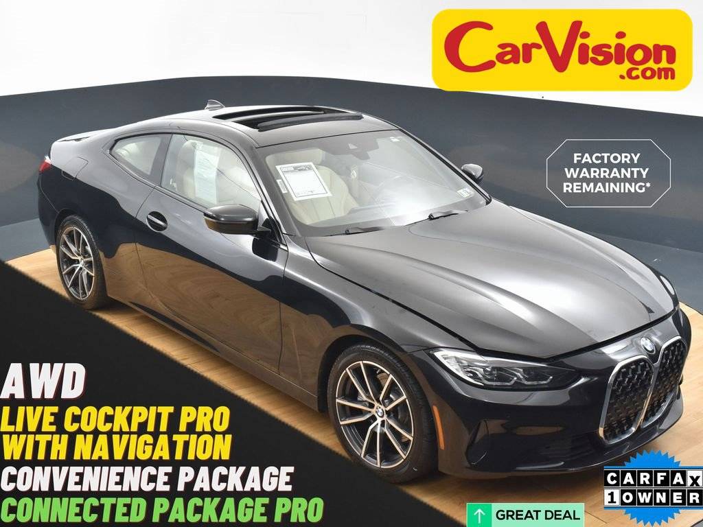 2022 BMW 4 Series 430i — Coupe — 36,057 mi — Trooper, PA