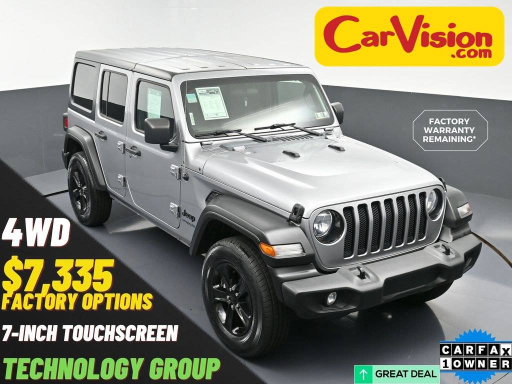 2021 Jeep Wrangler Sport Altitude — SUV — 76,300 mi — Trooper, PA