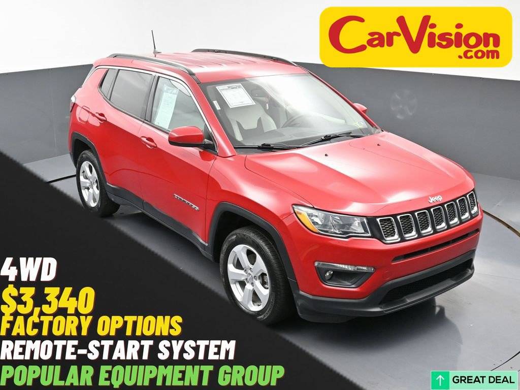 2019 Jeep Compass Latitude — SUV — 41,370 mi — Trooper, PA