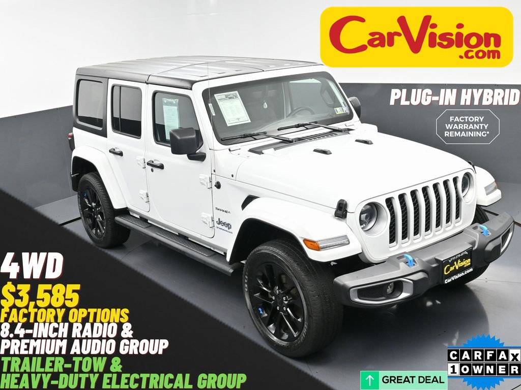 2023 Jeep Wrangler Sahara 4xe — SUV — 49,268 mi — Trooper, PA