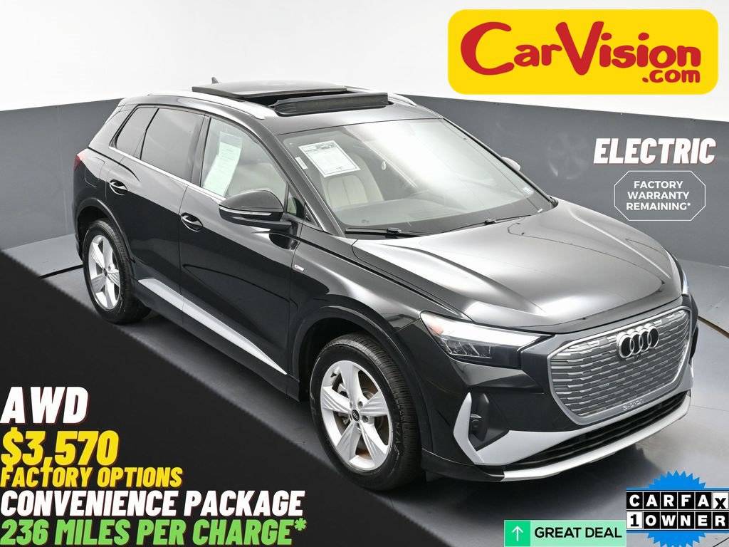 2023 Audi Q4 e-tron Premium — SUV — 15,352 mi — Trooper, PA