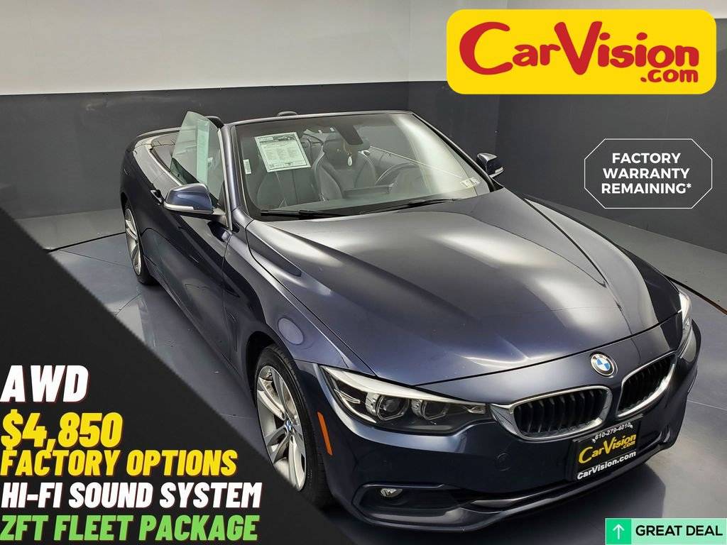 2018 BMW 4 Series 430i — Convertible — 105,457 mi — Trooper, PA