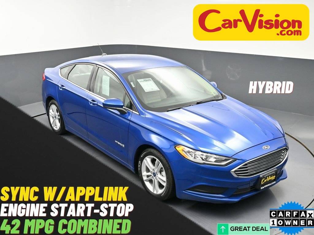 2018 Ford Fusion Hybrid S — Sedan — 58,243 mi — Trooper, PA
