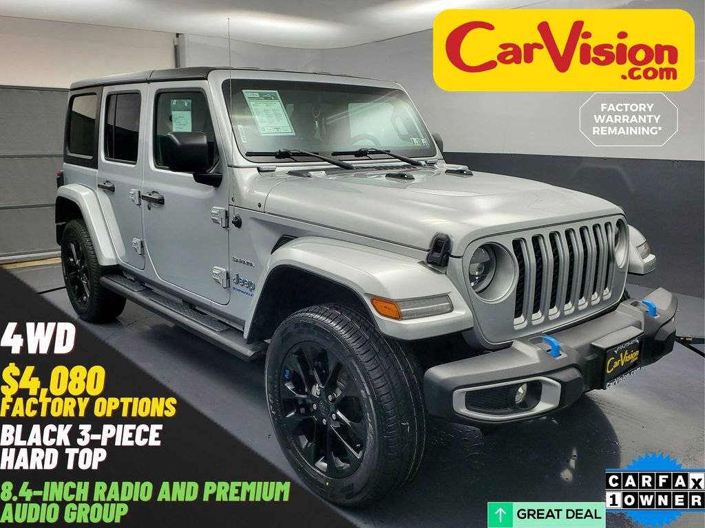 2023 Jeep Wrangler Sahara 4xe — SUV — 45,564 mi — Trooper, PA