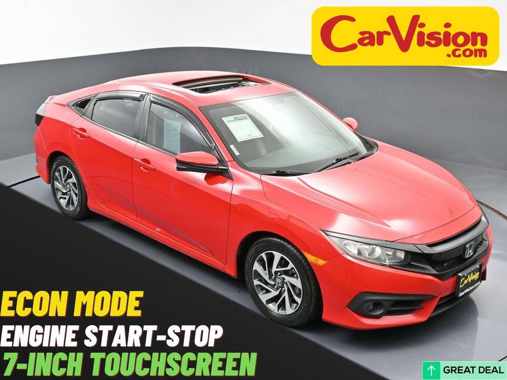 2016 Honda Civic EX — Sedan — 69,012 mi — Trooper, PA