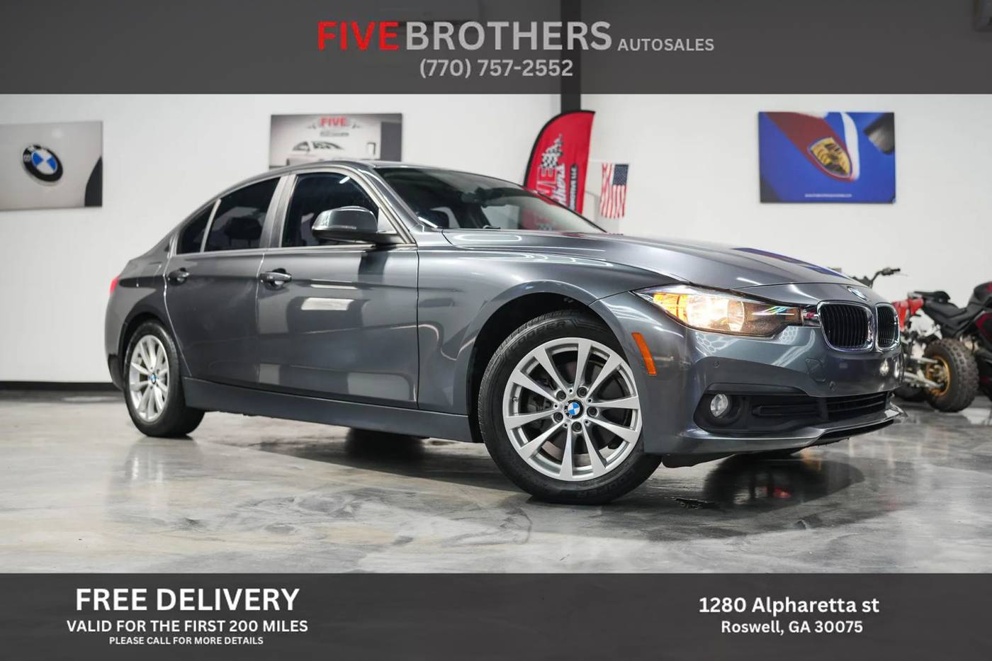 2017 BMW 3 Series 320i — Sedan — 81,885 mi — Roswell, GA