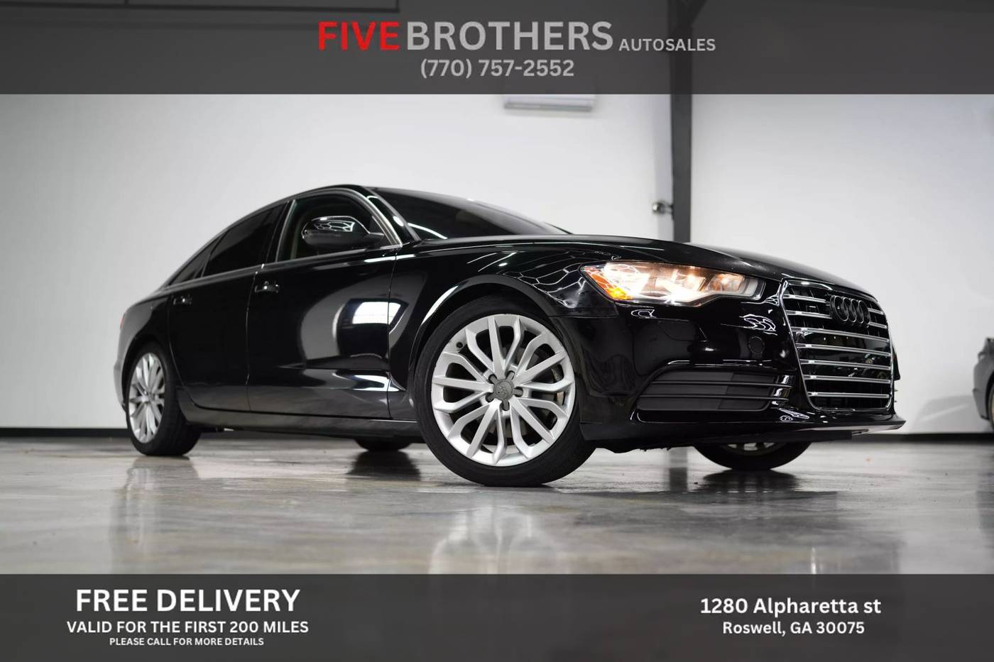 2013 Audi A6 Premium — Sedan — 125,941 mi — Roswell, GA