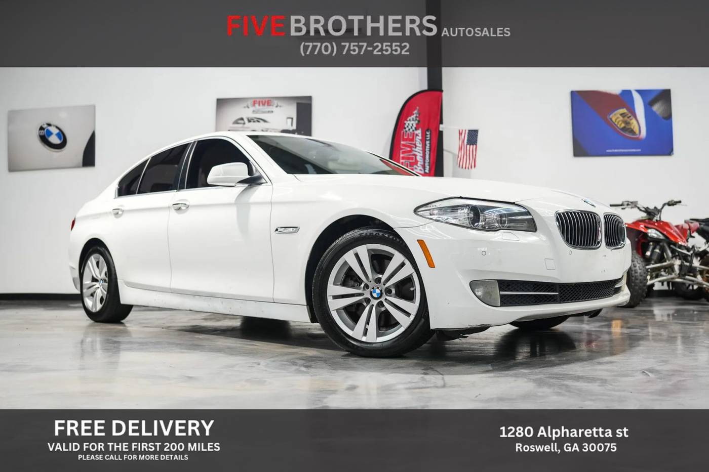 2011 BMW 5 Series 528i — Sedan — 153,670 mi — Roswell, GA