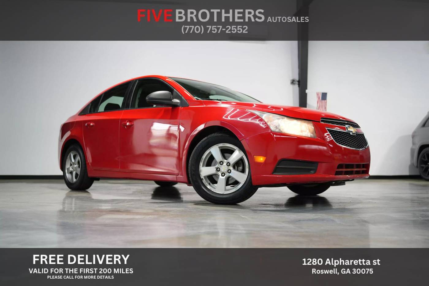 2014 Chevrolet Cruze LS — Sedan — 66,926 mi — Roswell, GA