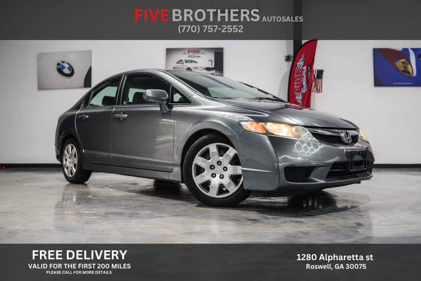 2010 Honda Civic LX — Sedan — 148,523 mi — Roswell, GA
