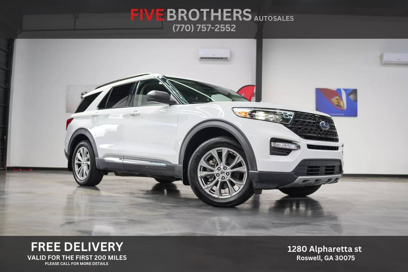 2021 Ford Explorer XLT — SUV — 54,778 mi — Roswell, GA