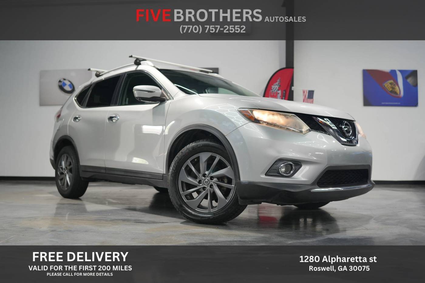 2016 Nissan Rogue SL — SUV — 107,548 mi — Roswell, GA