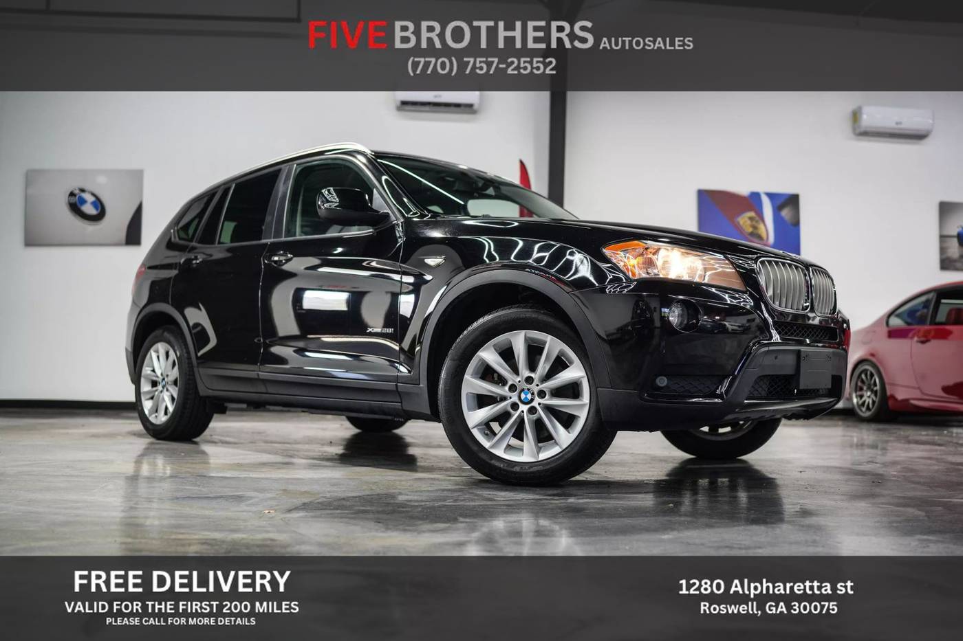 2013 BMW X3 28i — SUV — 72,329 mi — Roswell, GA
