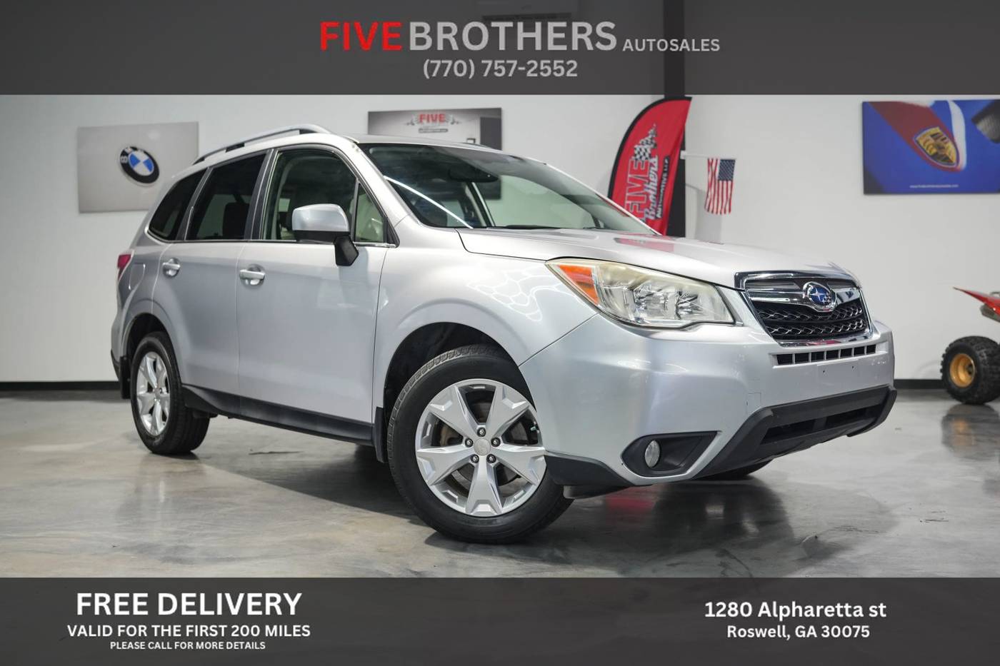 2015 Subaru Forester 2.5i Limited — SUV — 124,398 mi — Roswell, GA