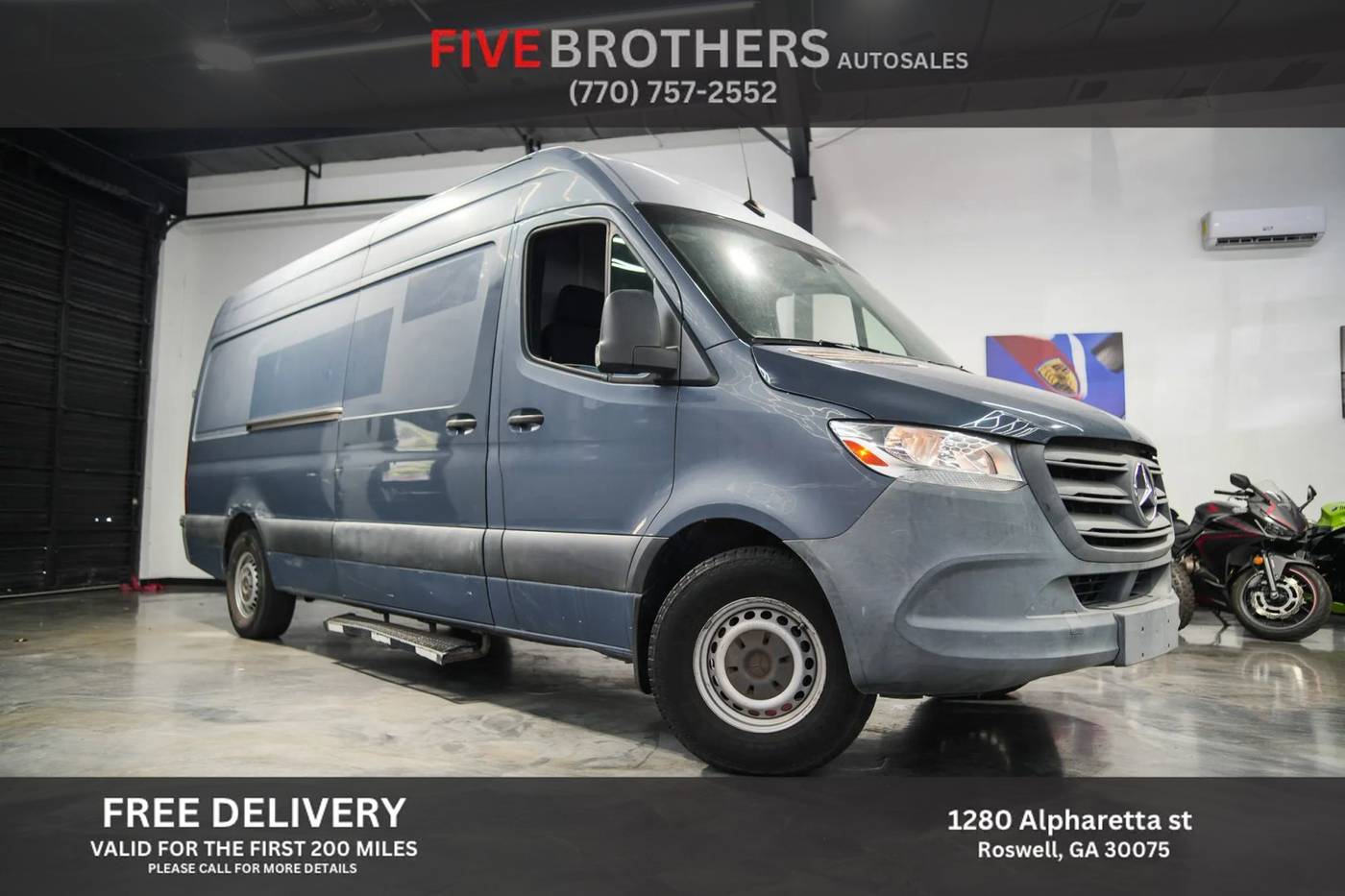 2019 Mercedes-Benz Sprinter Cargo Van 3500 — Cargo Van — 133,649 mi — Roswell, GA