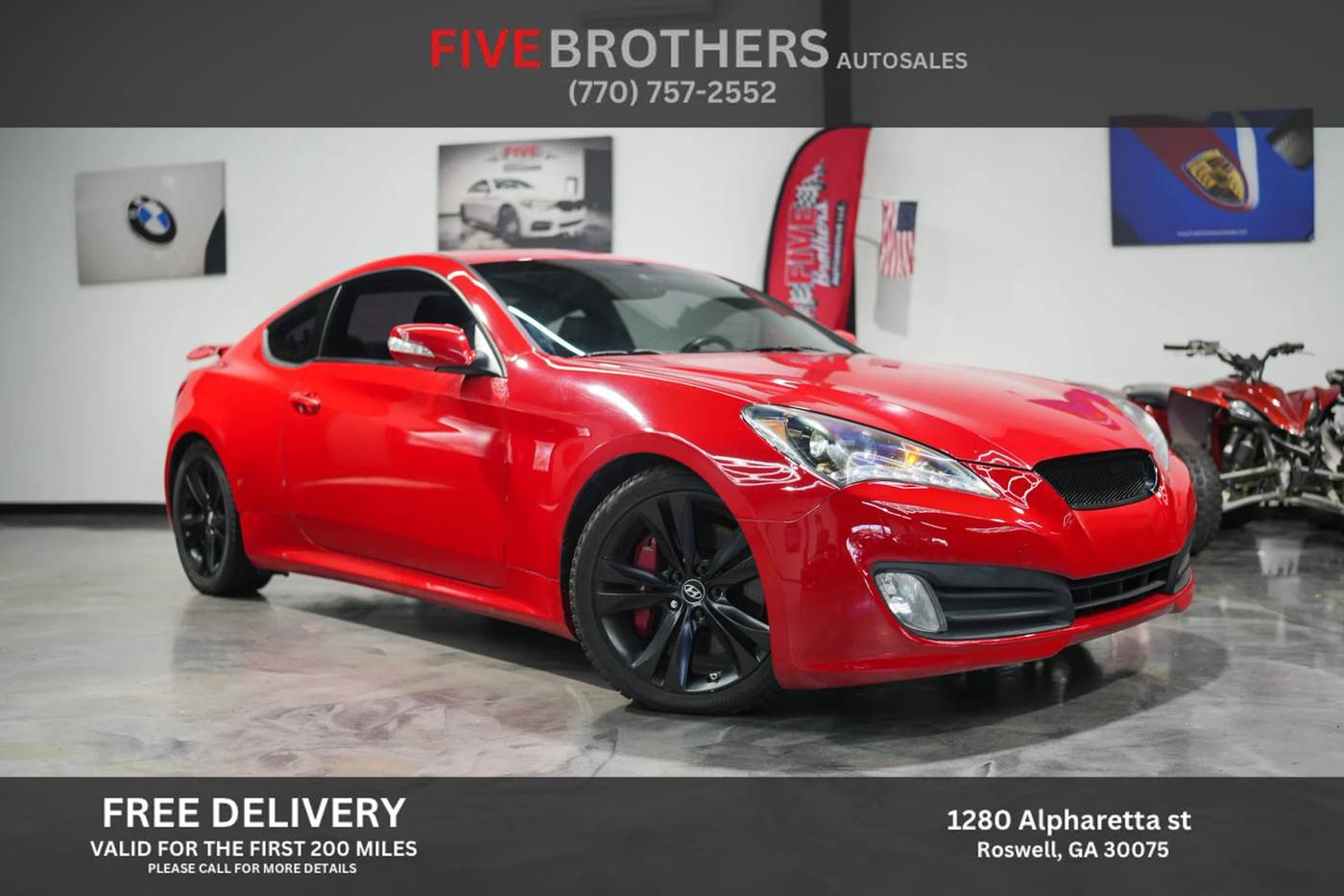 2011 Hyundai Genesis Coupe 3.8 Track — Coupe — 116,922 mi — Roswell, GA