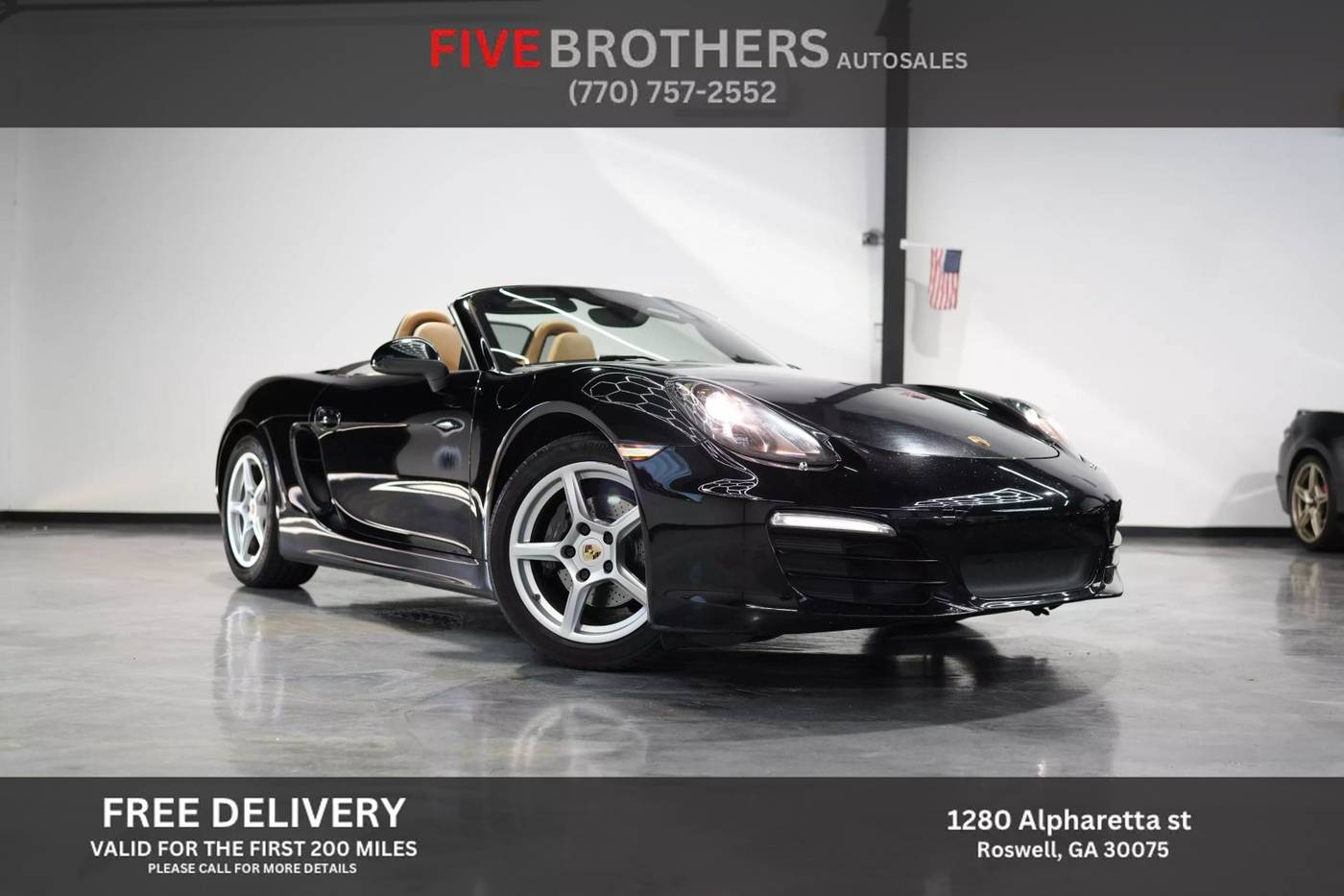 2013 Porsche Boxster Standard — Convertible — 108,731 mi — Roswell, GA