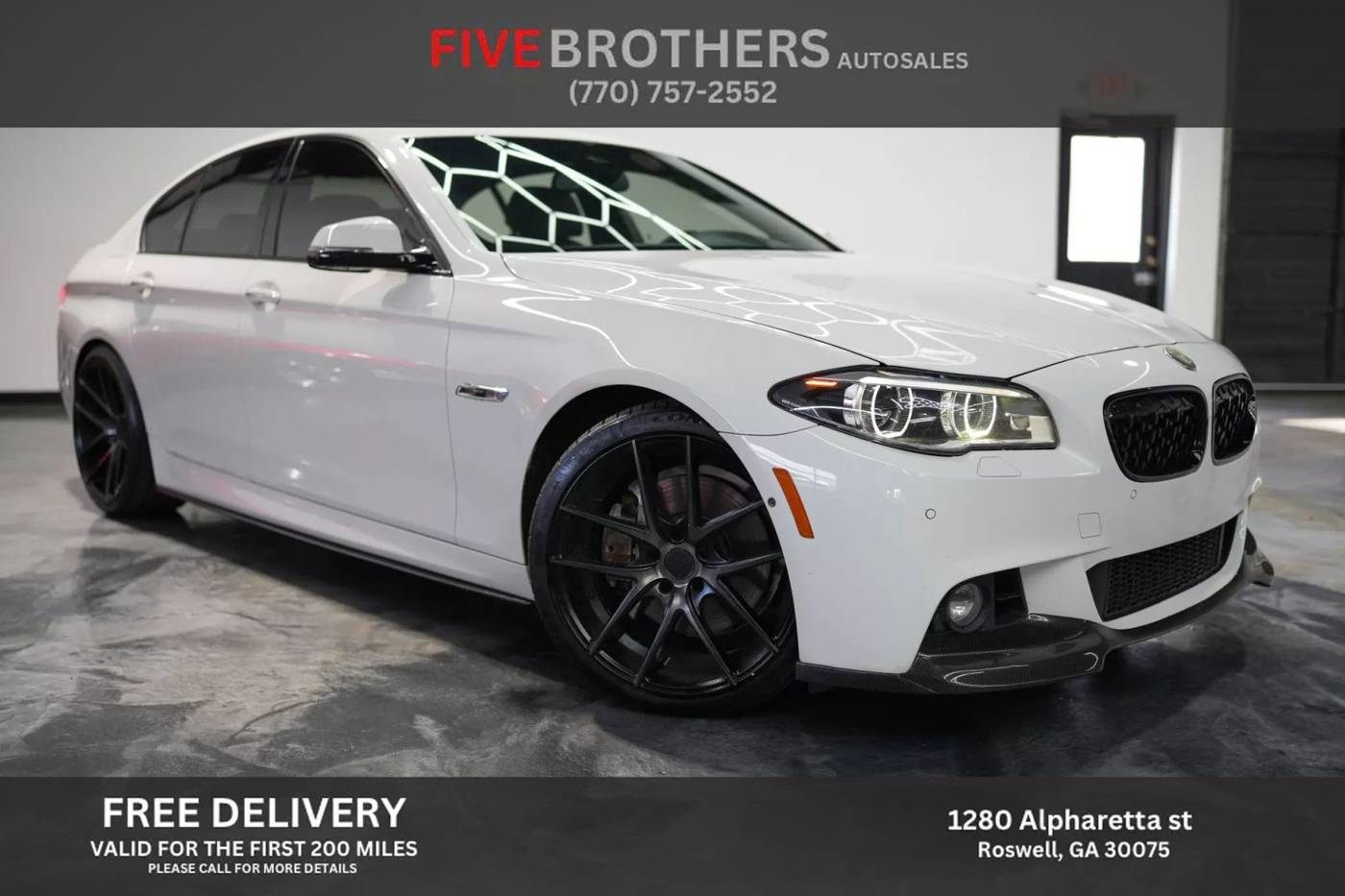 2014 BMW 5 Series 550i — Sedan — 134,160 mi — Roswell, GA
