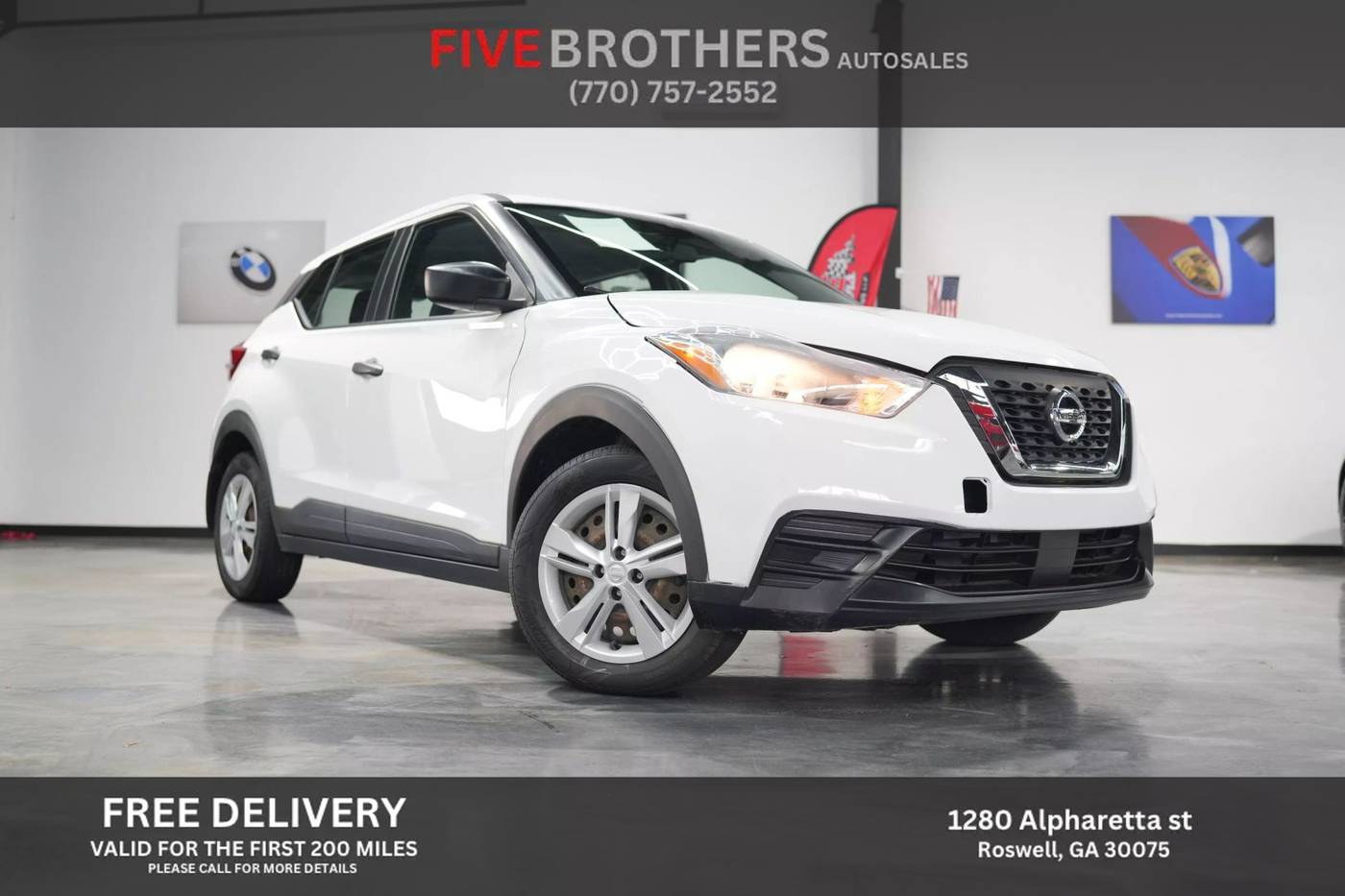 2020 Nissan Kicks S — SUV — 61,011 mi — Roswell, GA