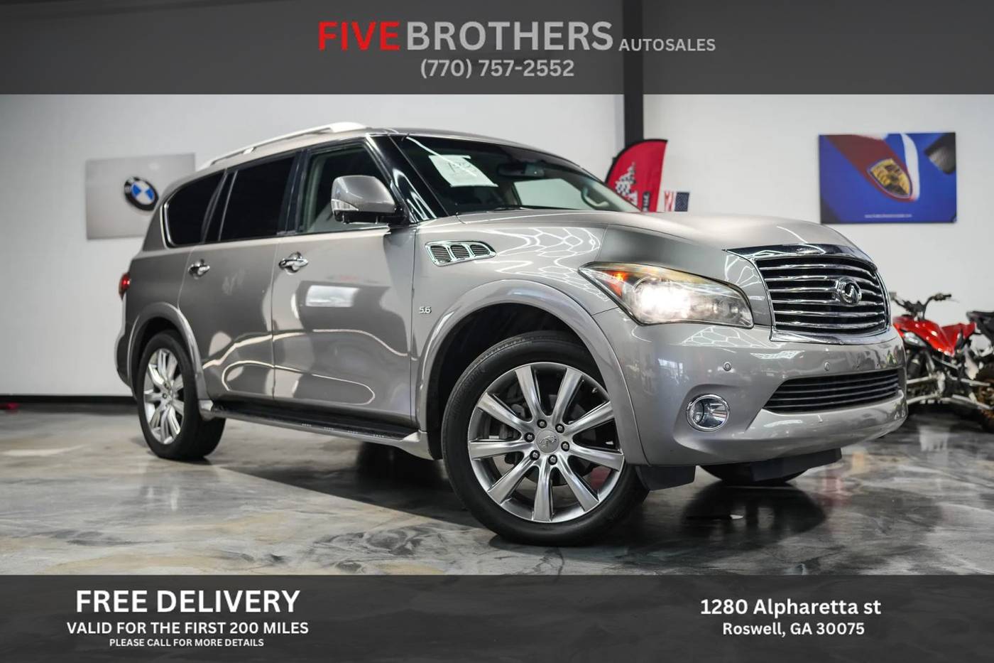 2014 INFINITI QX80 Standard — SUV — 133,639 mi — Roswell, GA