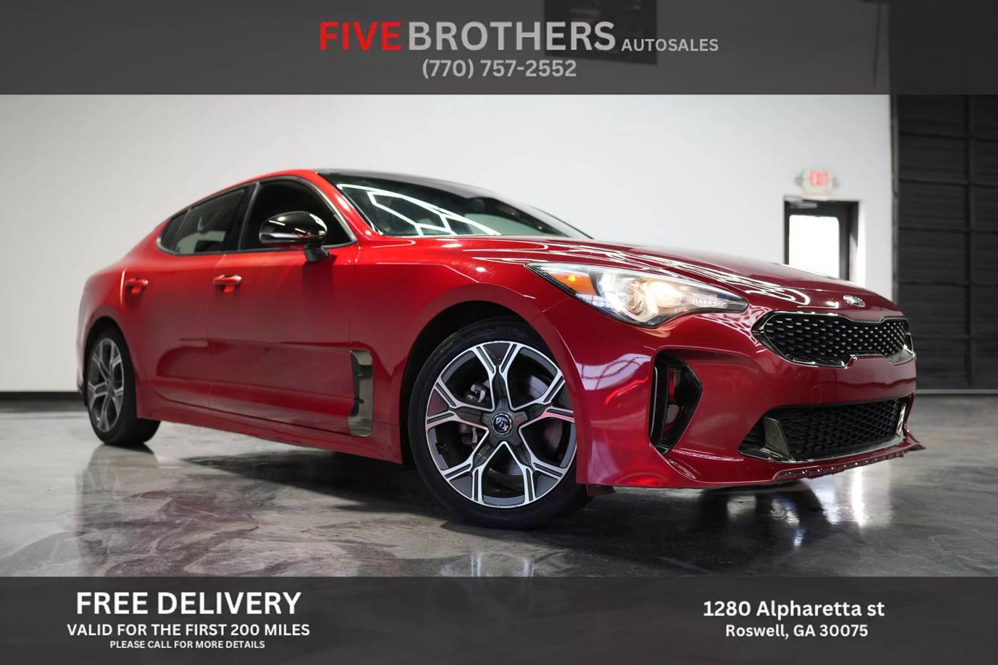 2020 Kia Stinger GT-Line — Hatchback — 60,045 mi — Roswell, GA