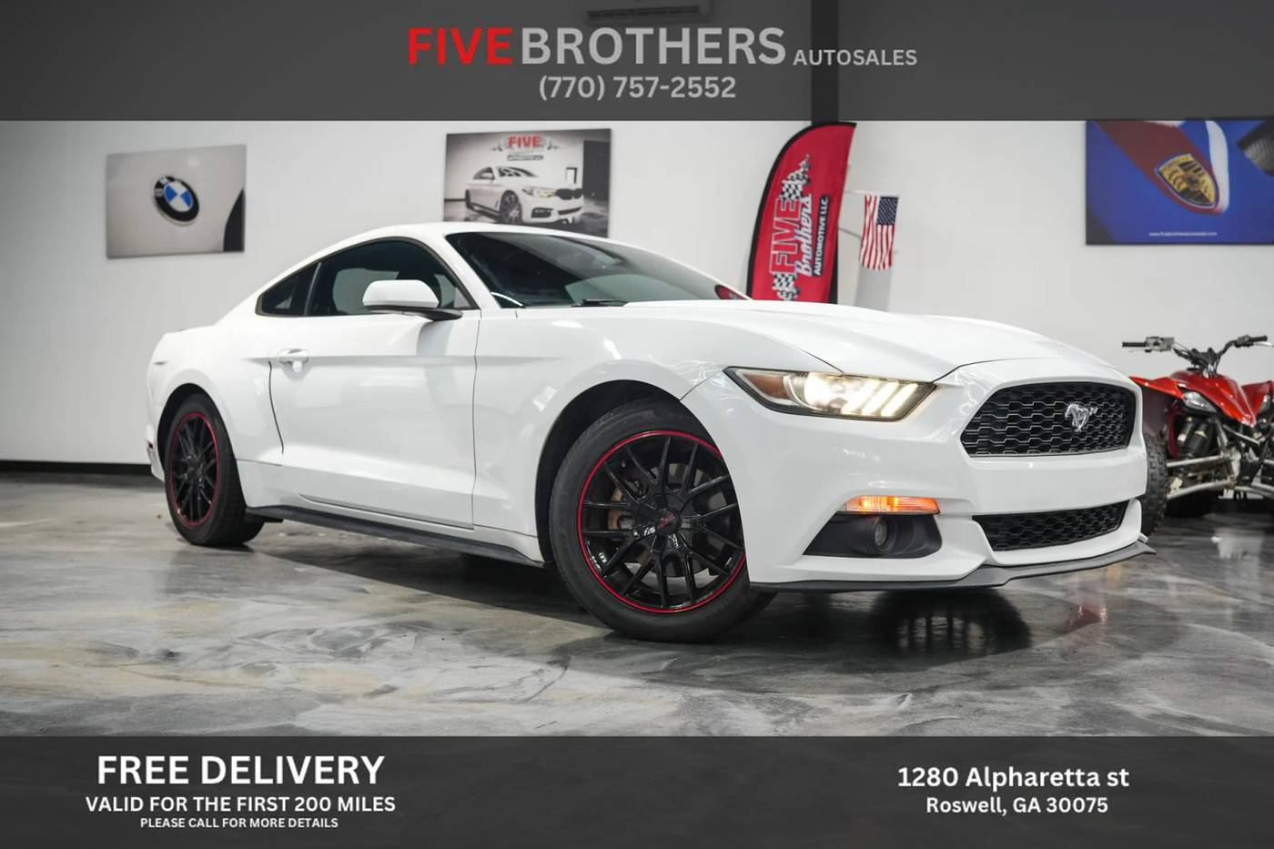 2015 Ford Mustang EcoBoost — Coupe — 106,451 mi — Roswell, GA