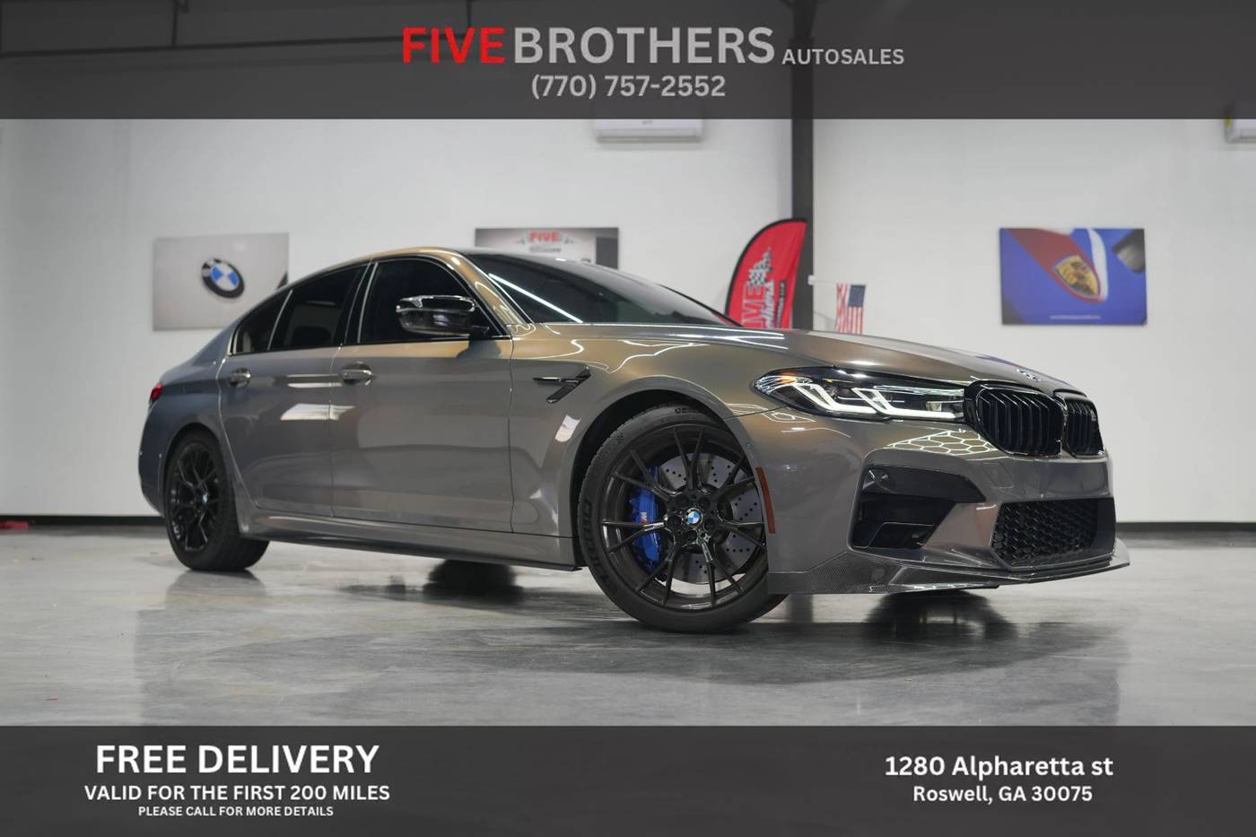 2021 BMW M5 Standard — Sedan — 15,184 mi — Roswell, GA