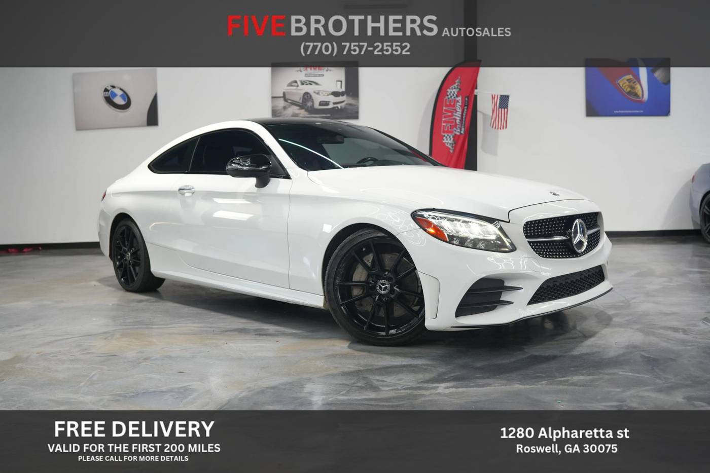 2020 Mercedes-Benz C-Class C 300 — Coupe — 91,898 mi — Roswell, GA