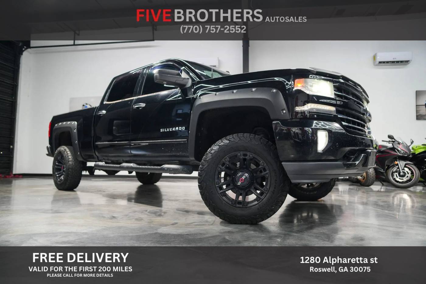 2016 Chevrolet Silverado 1500 LTZ — Pickup Truck — 151,104 mi — Roswell, GA