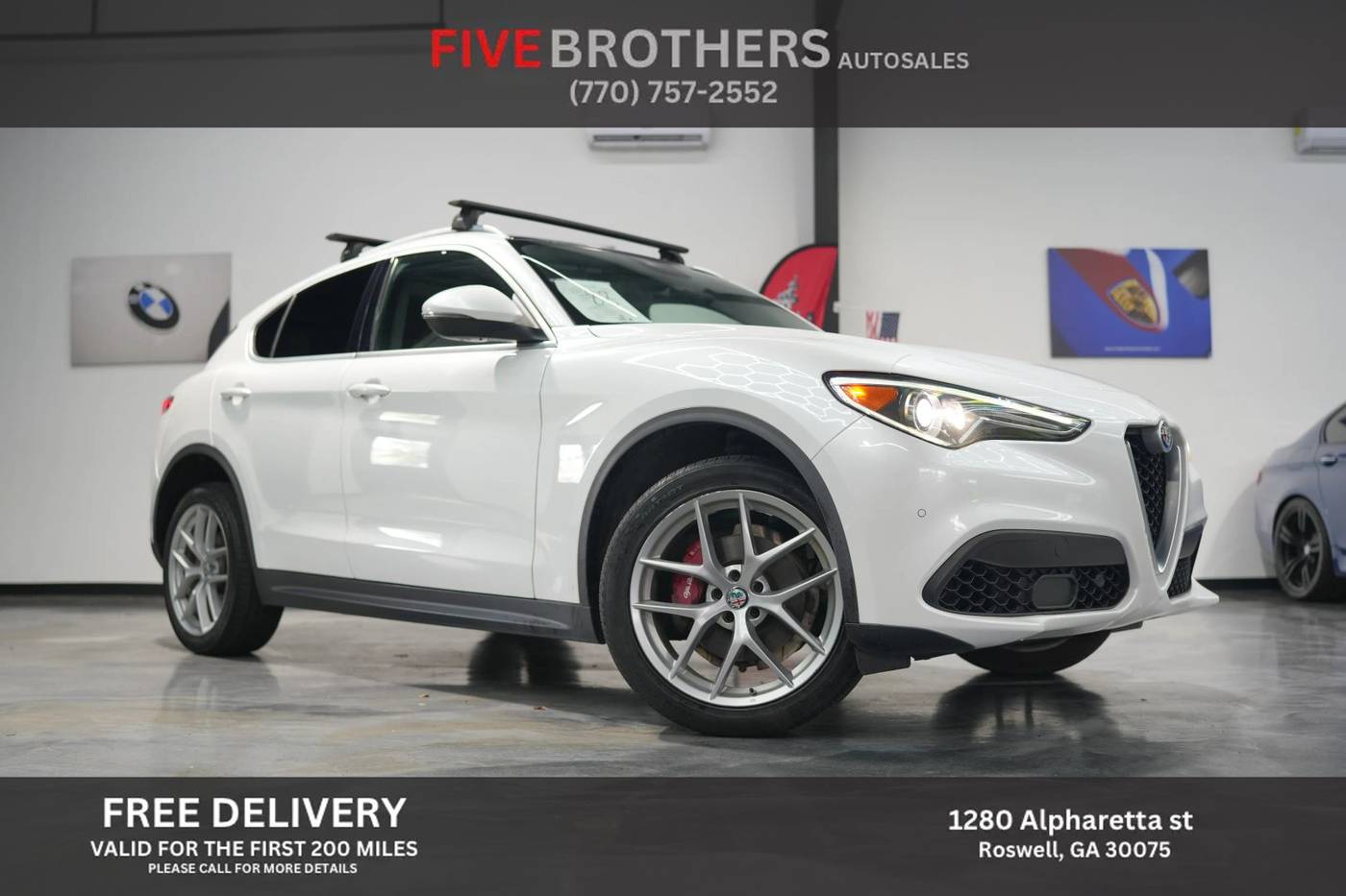 2018 Alfa Romeo Stelvio Ti — SUV — 88,857 mi — Roswell, GA