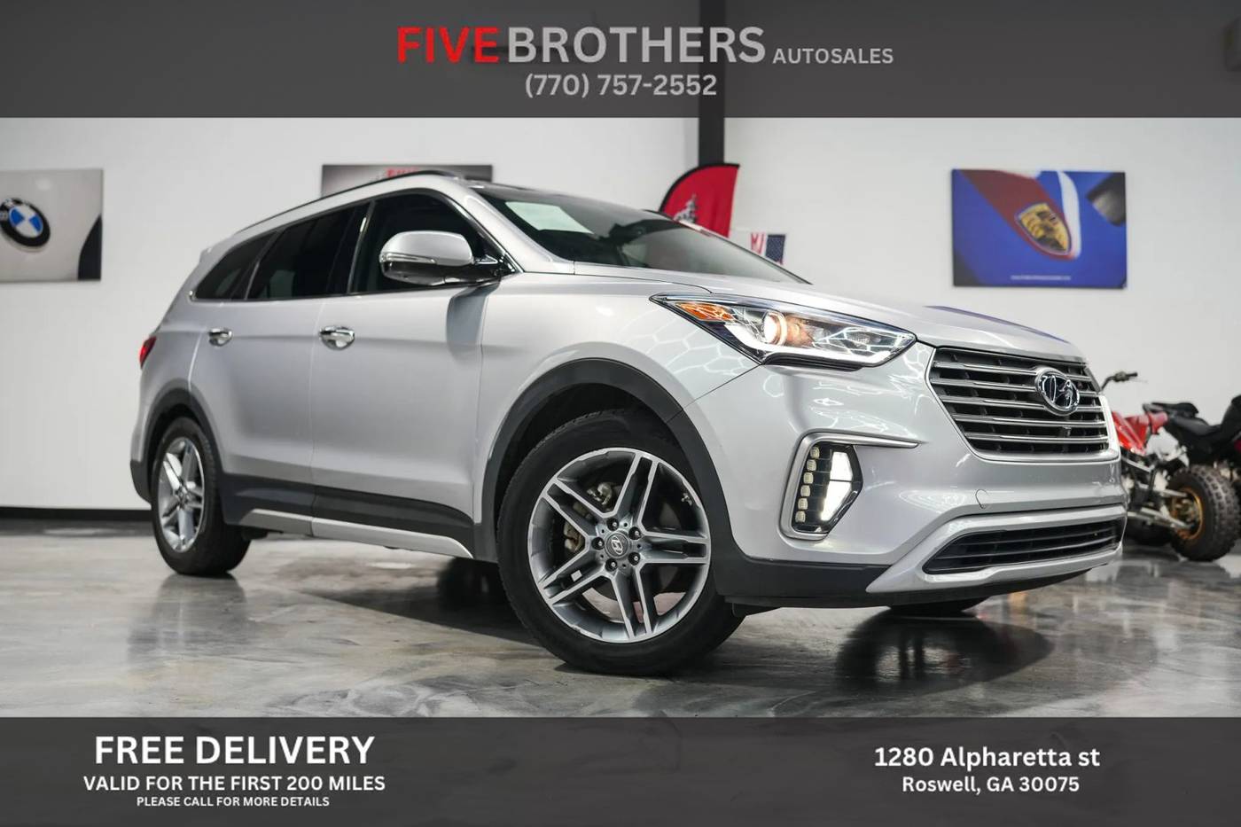 2017 Hyundai Santa Fe Limited Ultimate — SUV — 104,426 mi — Roswell, GA