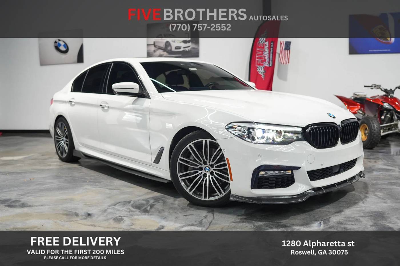 2018 BMW 5 Series 540i — Sedan — 82,900 mi — Roswell, GA