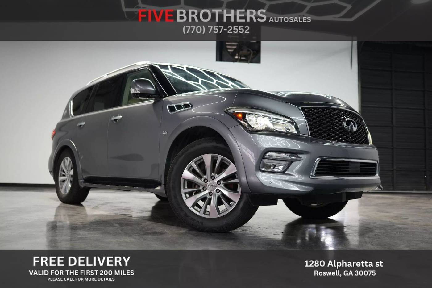 2016 INFINITI QX80 Standard — SUV — 106,783 mi — Roswell, GA