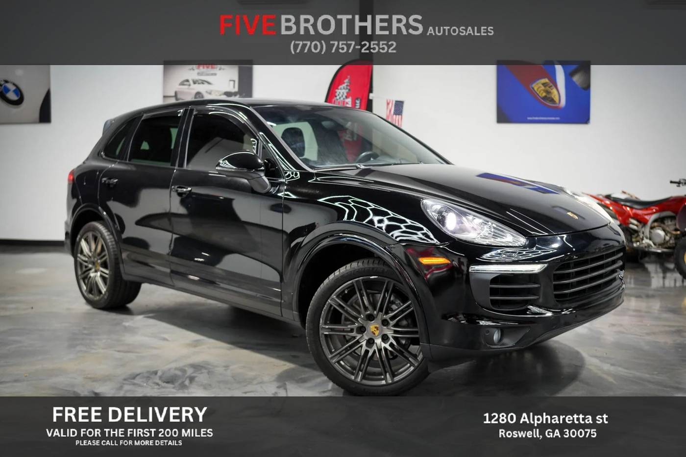 2018 Porsche Cayenne Platinum Edition
