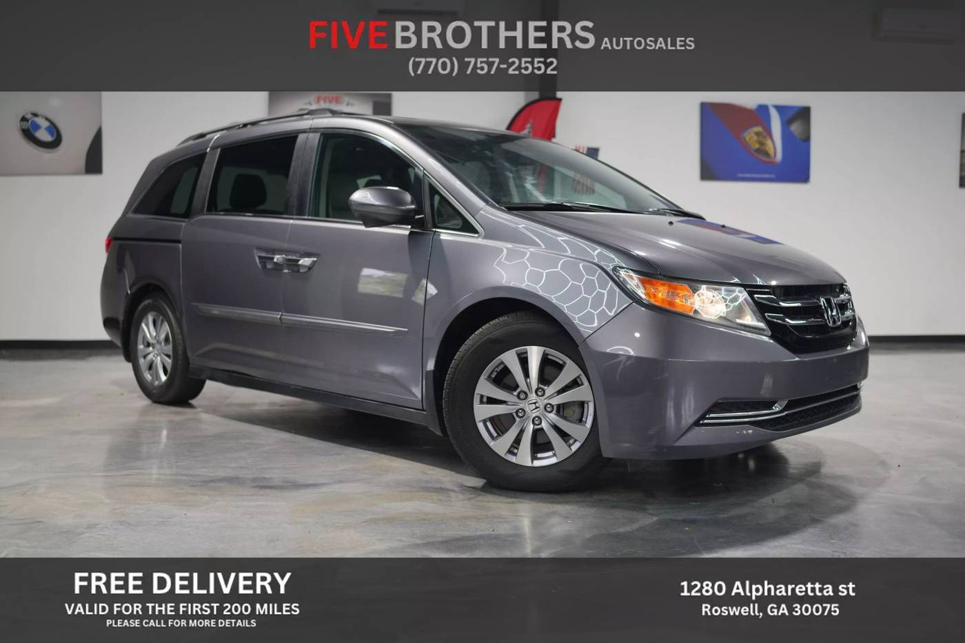 2014 Honda Odyssey EX-L — Minivan — 147,971 mi — Roswell, GA