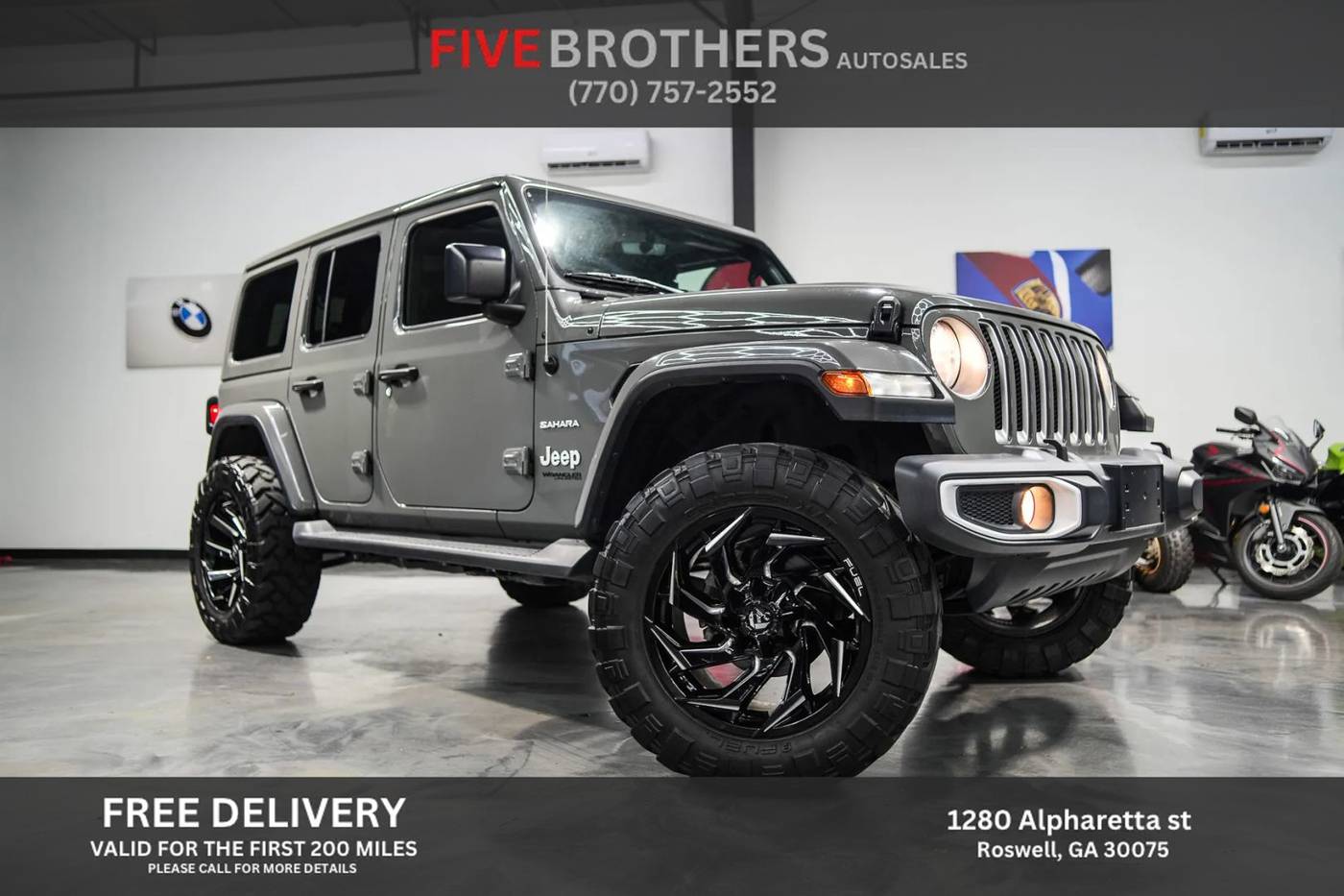 2021 Jeep Wrangler Sahara High Altitude — SUV — 67,196 mi — Roswell, GA
