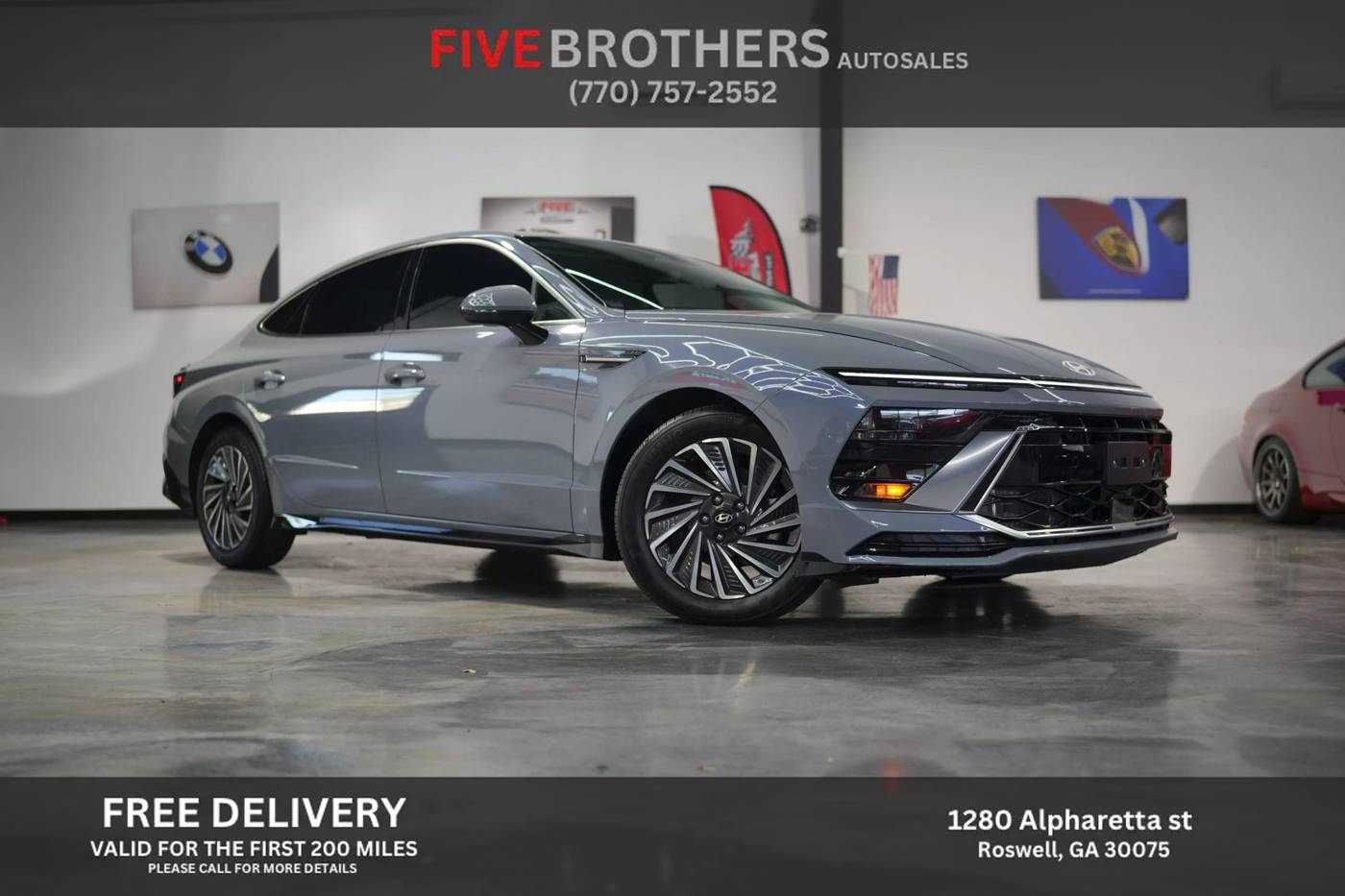 2025 Hyundai Sonata Hybrid SEL — Sedan — 11,769 mi — Roswell, GA