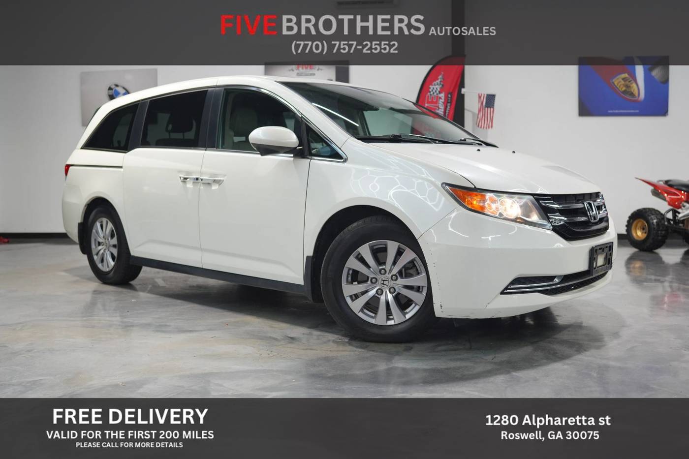 2016 Honda Odyssey EX-L — Minivan — 110,753 mi — Roswell, GA