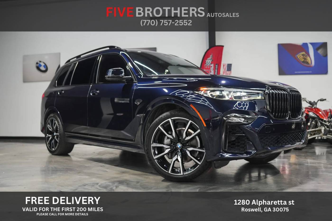 2020 BMW X7 40i — SUV — 65,362 mi — Roswell, GA