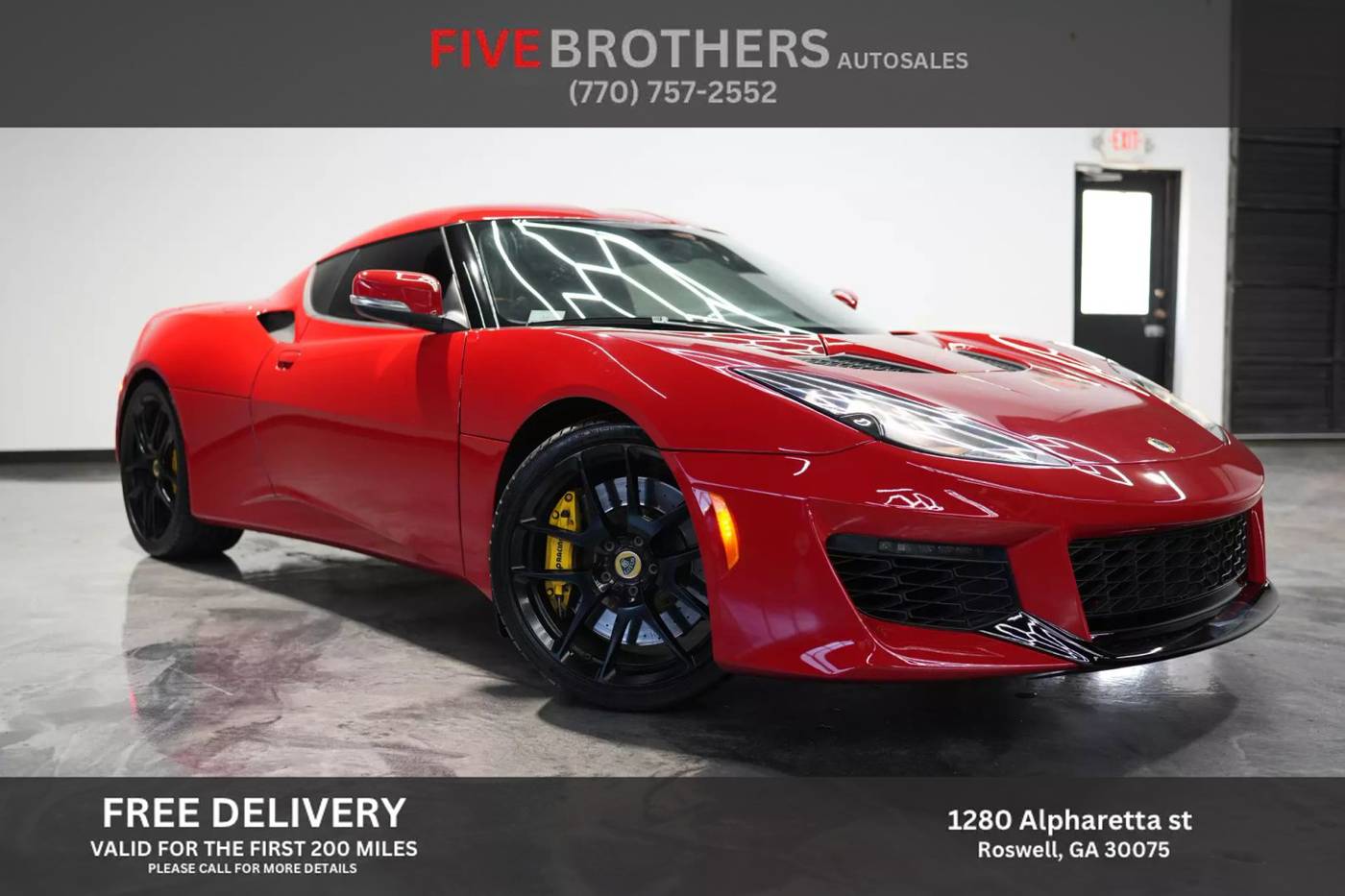 2017 Lotus Evora