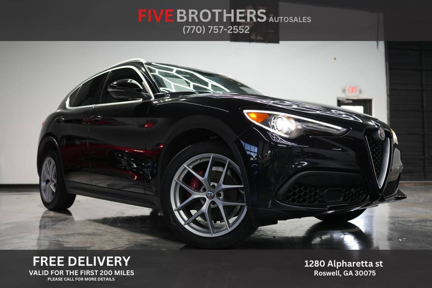 2018 Alfa Romeo Stelvio Ti — SUV — 68,192 mi — Roswell, GA