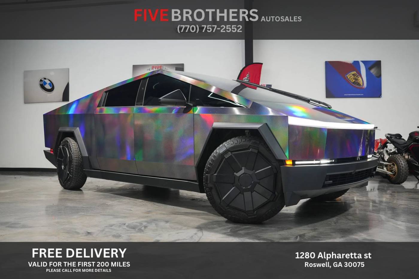 2024 Tesla Cybertruck Standard — Pickup Truck — 9,885 mi — Roswell, GA
