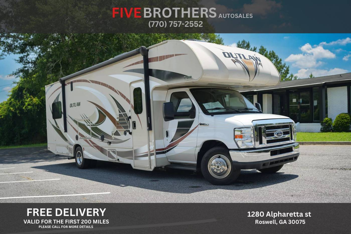 2017 Ford E-Series Cutaway E-450 — Chassis Cab Truck — 17,472 mi — Roswell, GA