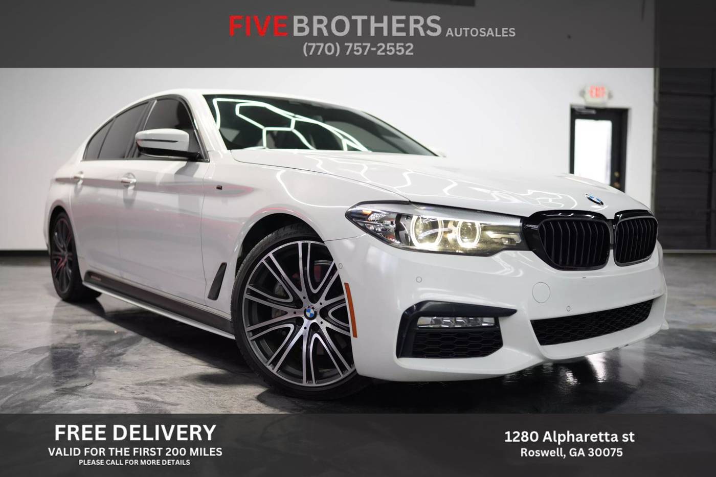 2018 BMW 5 Series 540i — Sedan — 85,649 mi — Roswell, GA