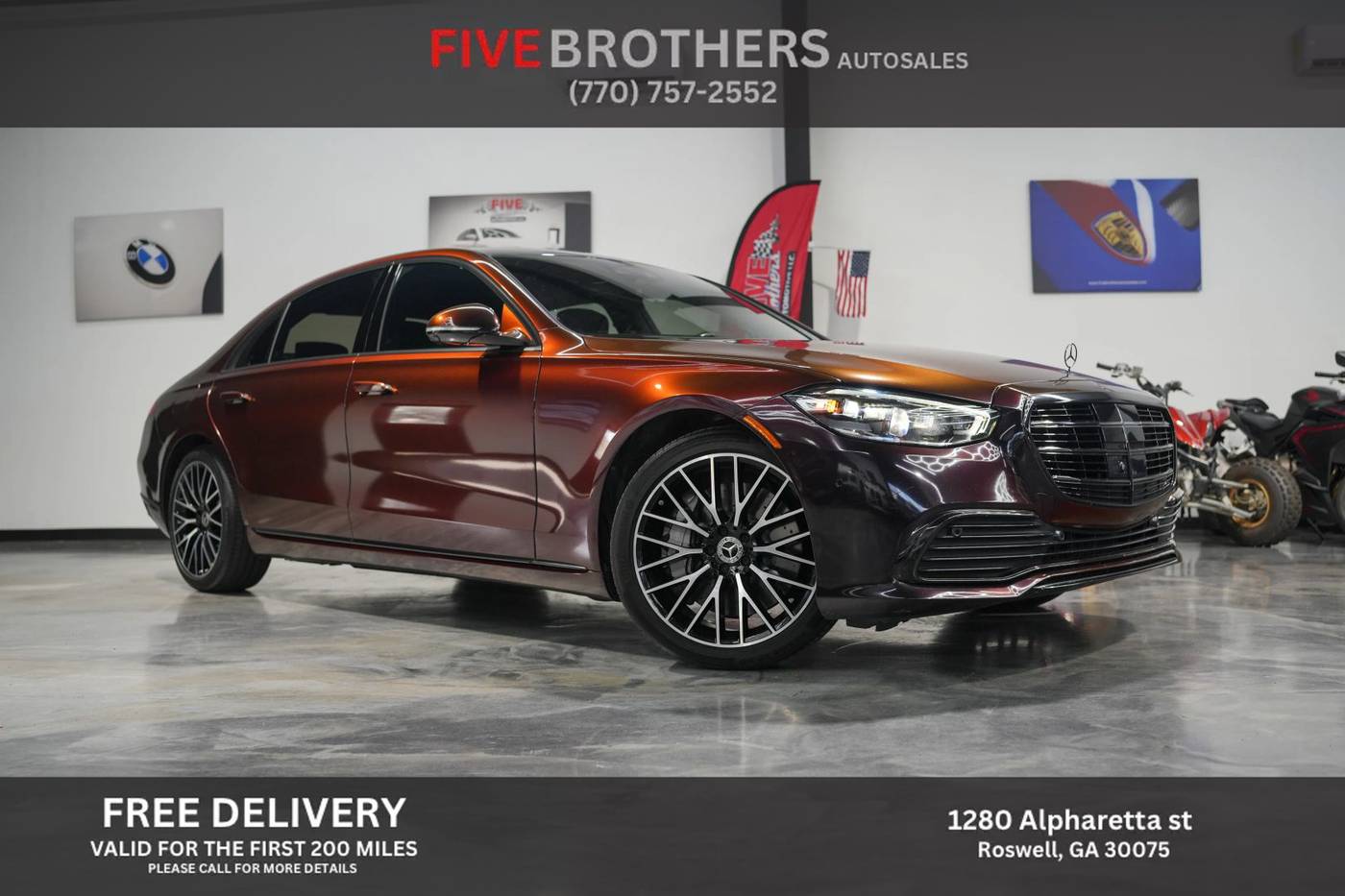 2022 Mercedes-Benz S-Class S 500 — Sedan — 39,856 mi — Roswell, GA