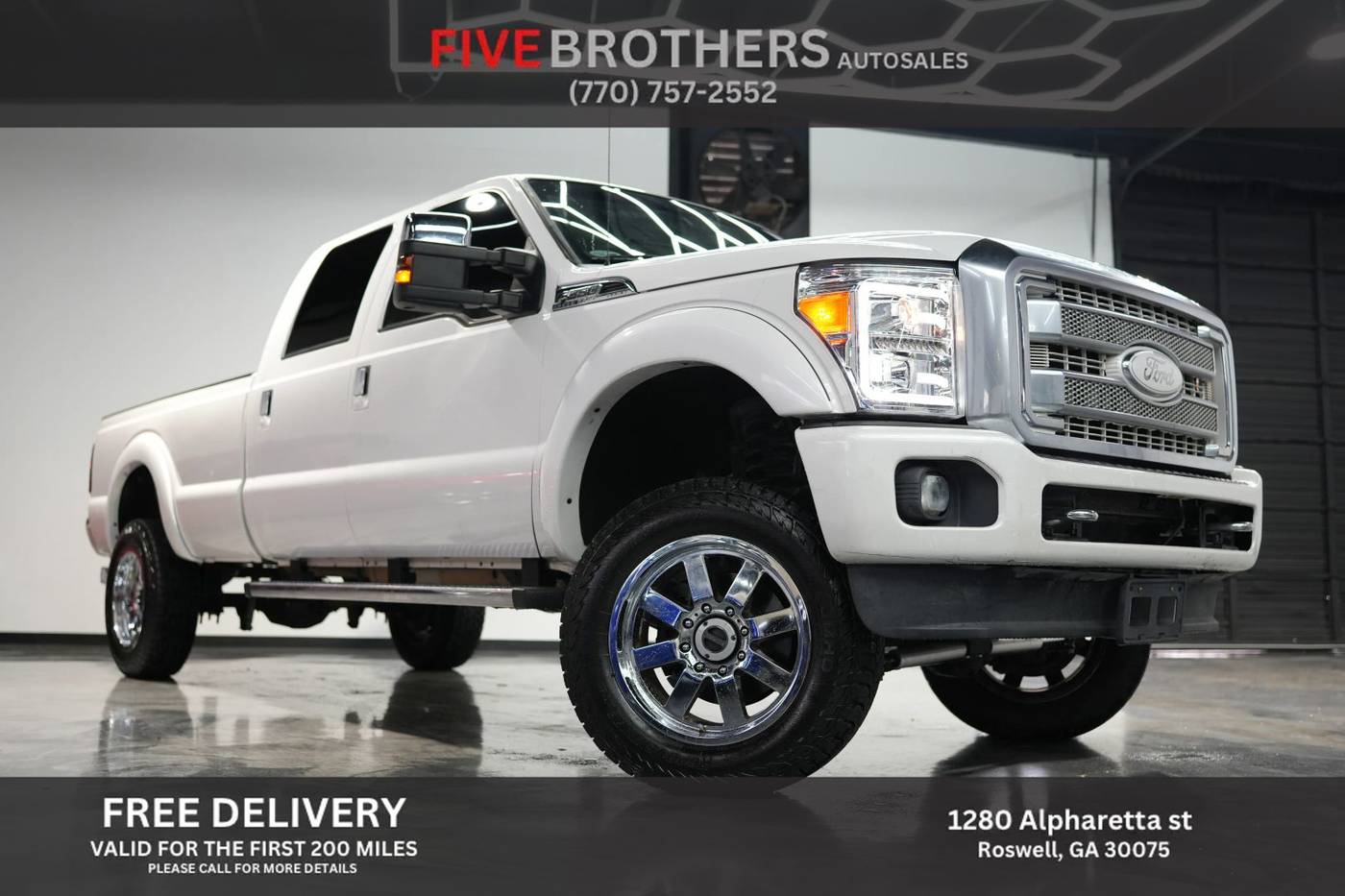 2013 Ford Super Duty F-350 Platinum — Pickup Truck — 103,383 mi — Roswell, GA